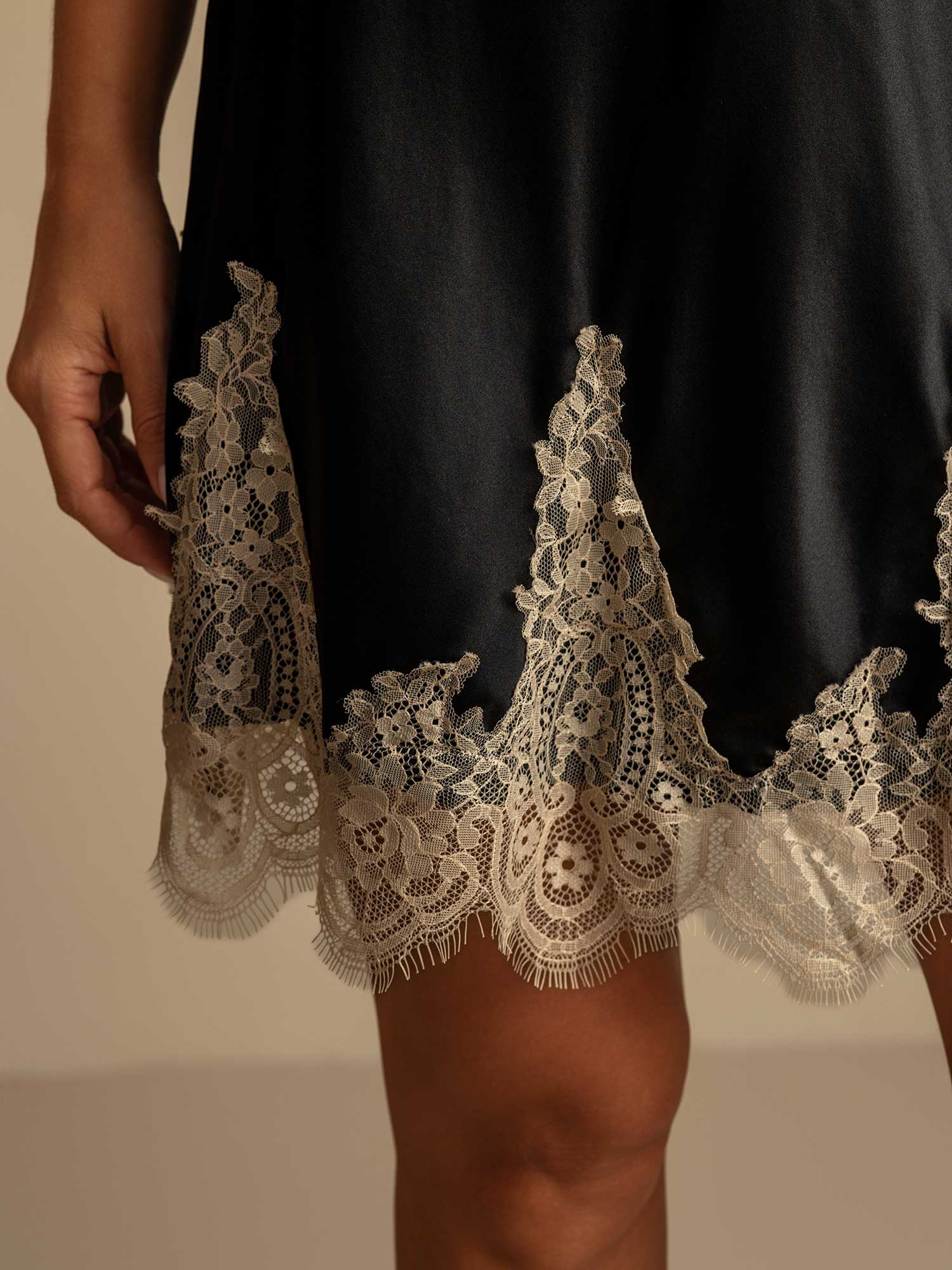 Ida | Timeless Lace Trim Nightgown