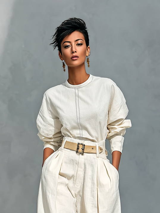 Teresa | Fashion Cotton Linen Blend
