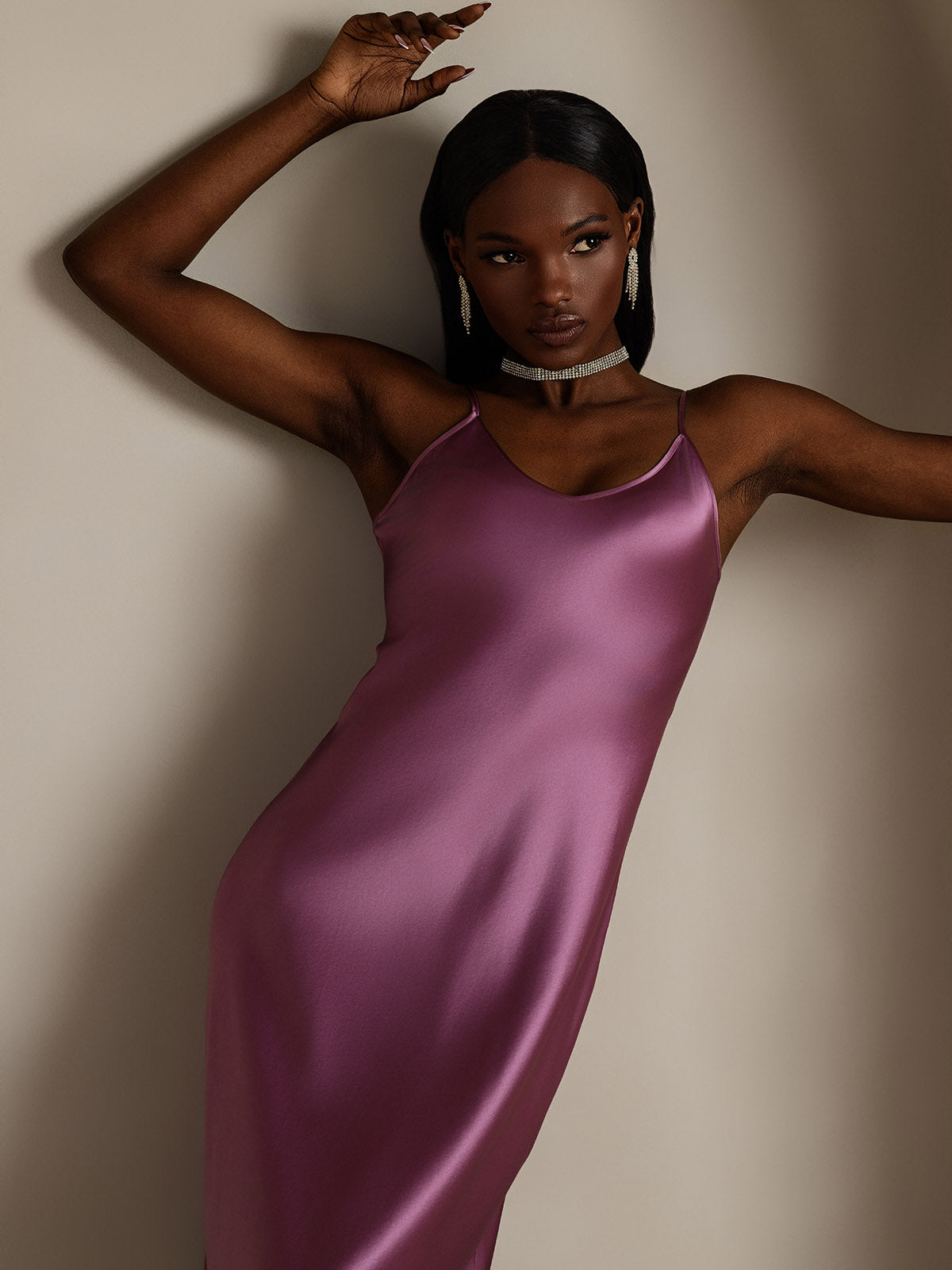 Andrea | Long Silk Nightgown