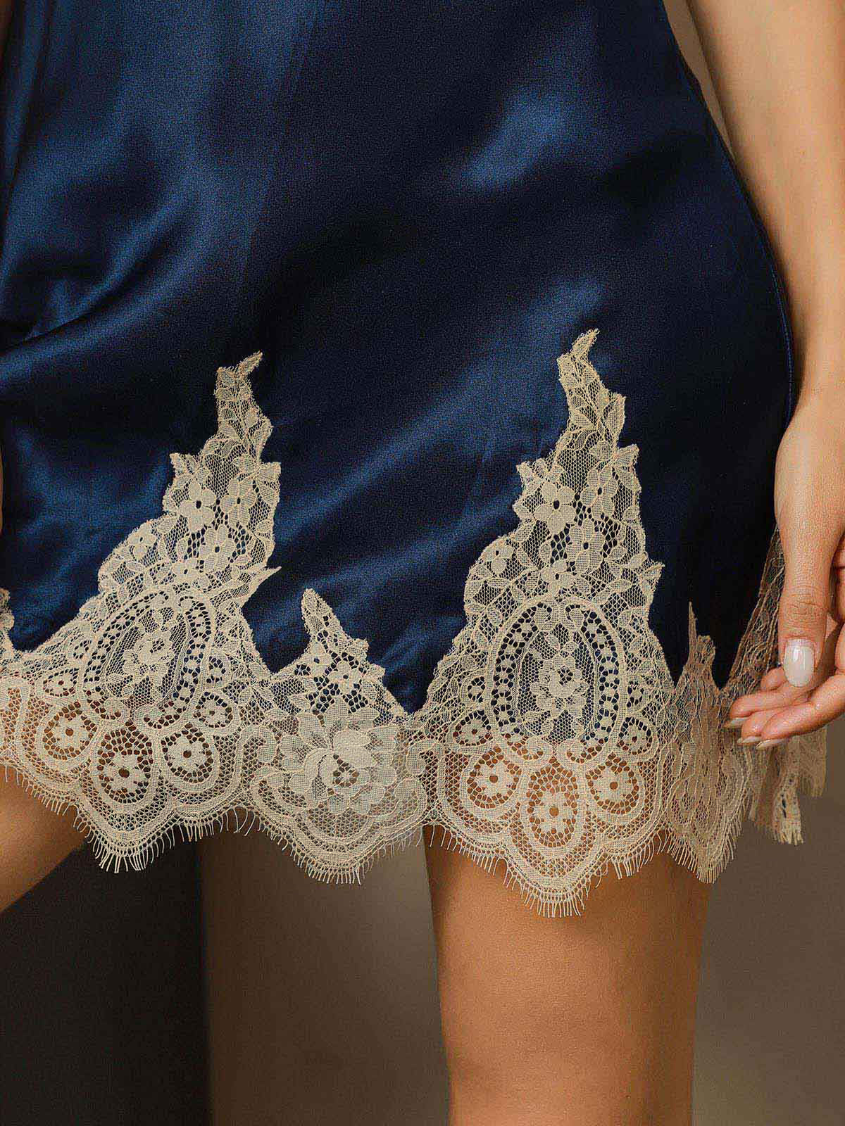 Ida | Timeless Lace Trim Nightgown