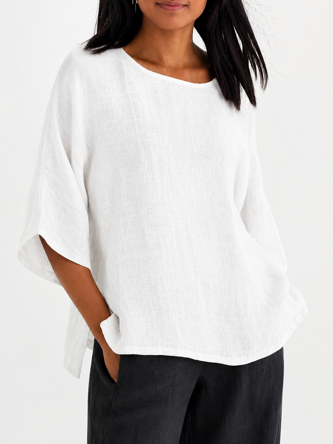 Maia | Crew Neck Blouse