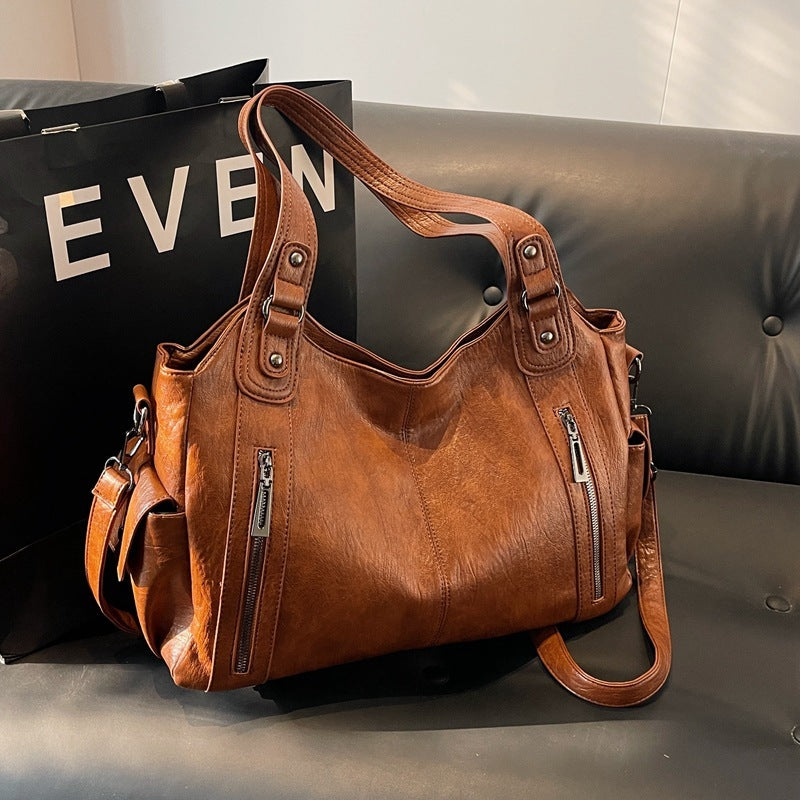 Noemie | Classic Leather Tote