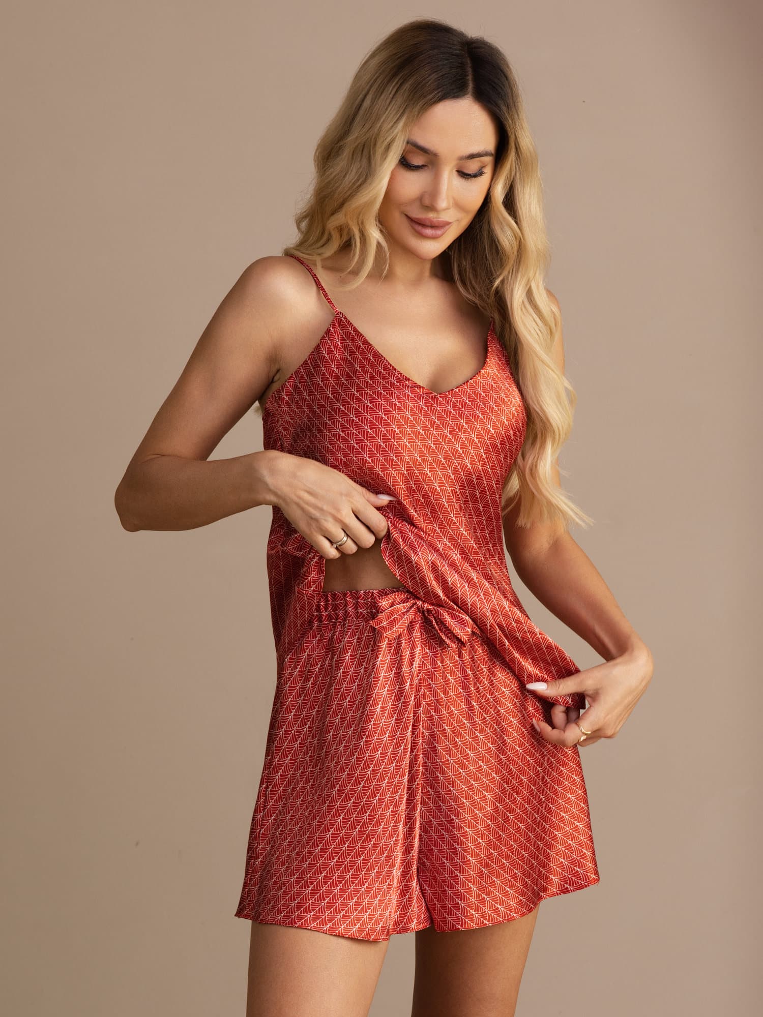 Isla | Heritage Spaghetti Strap Nightgown