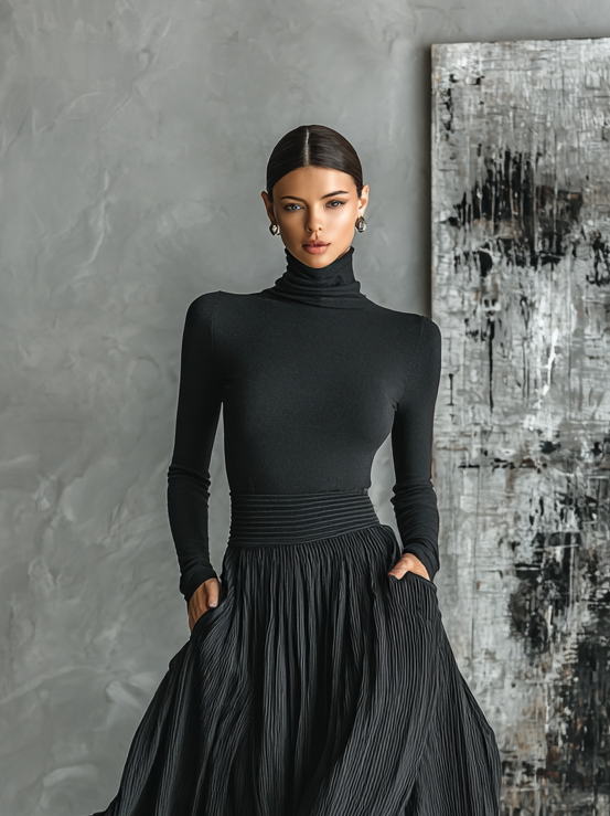 Wren | Fashion All Black Skinny
