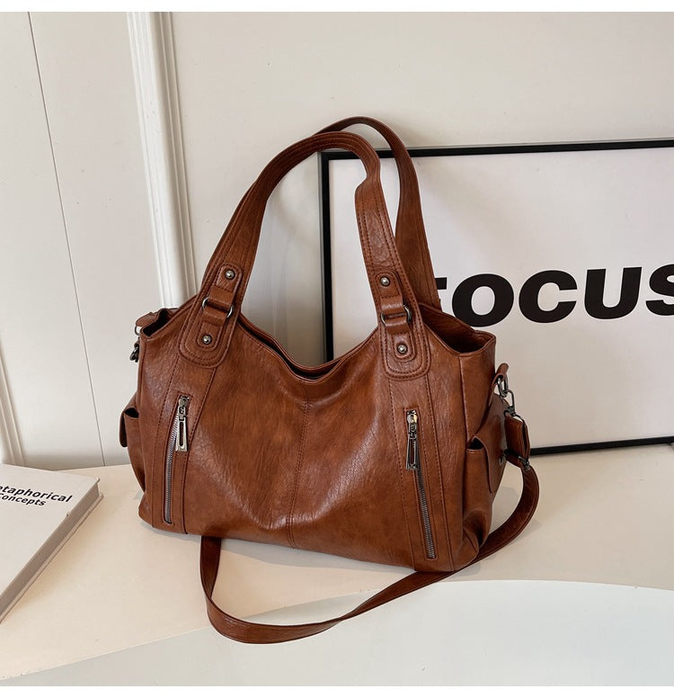 Noemie | Classic Leather Tote