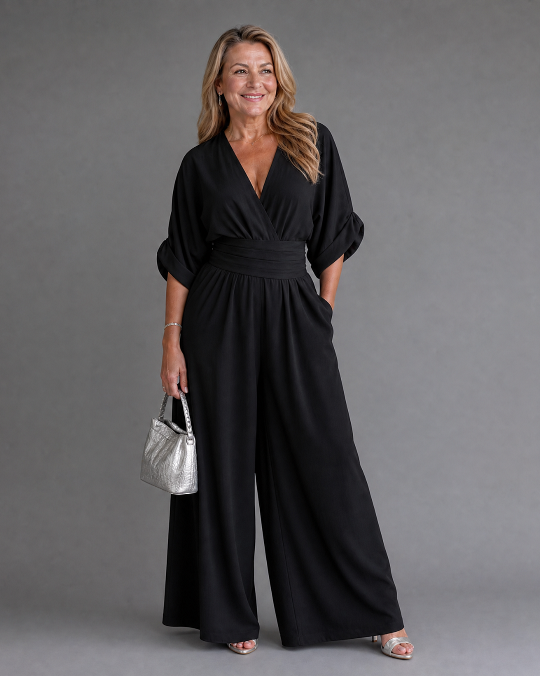 EMENE | Relaxed Wide-Leg Jumpsuit