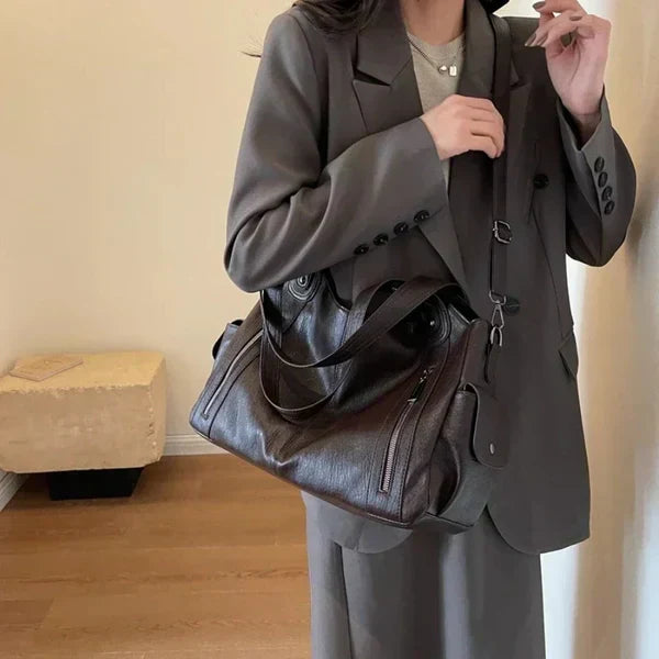 Noemie | Classic Leather Tote