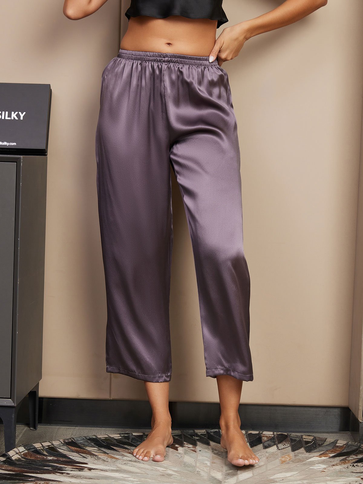 Aurora | Silk Sleep Trousers