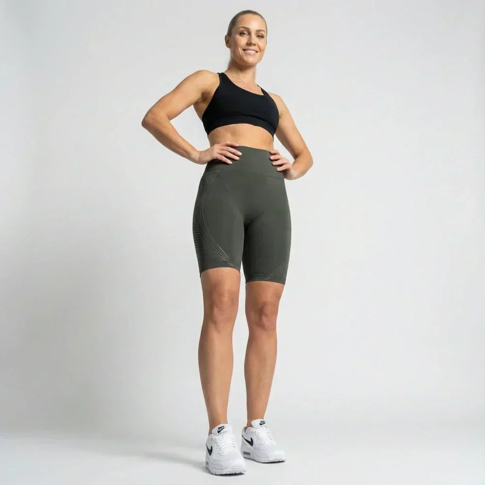 Lena | Dark Grey Short Legging