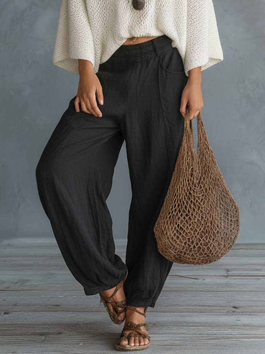 Asha | Lightweight Cape-sleeved Sweater Harem