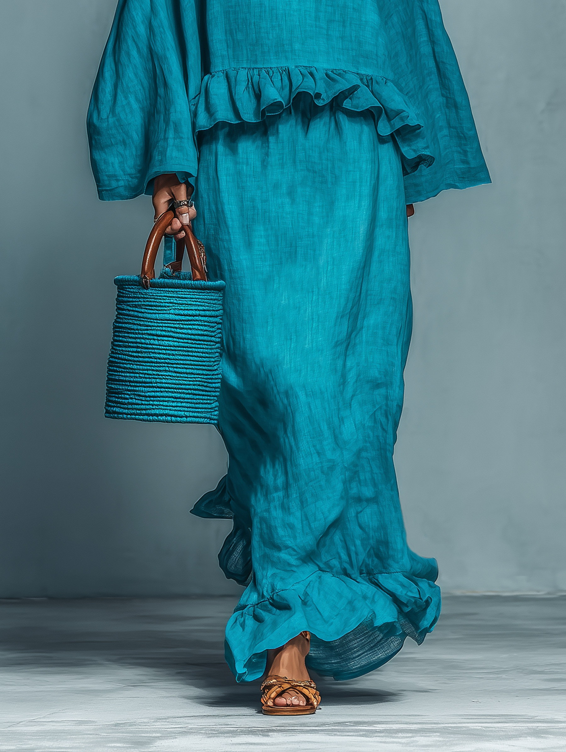 Lydia | Linen Blend Blouse Straight