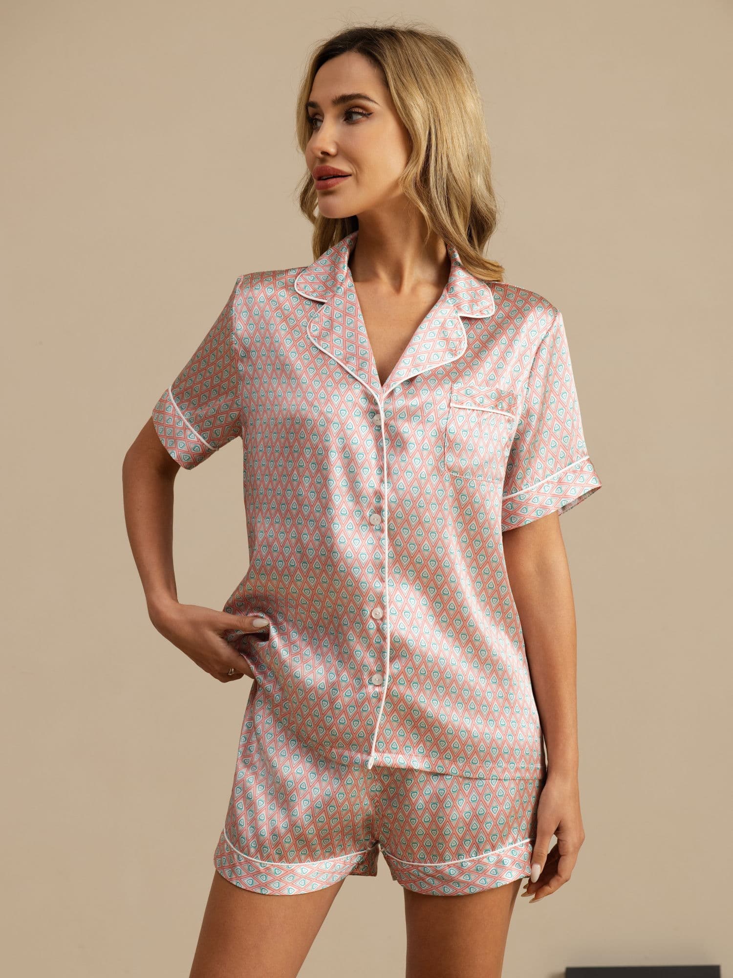 Clara | Embroidered Pyjama Set