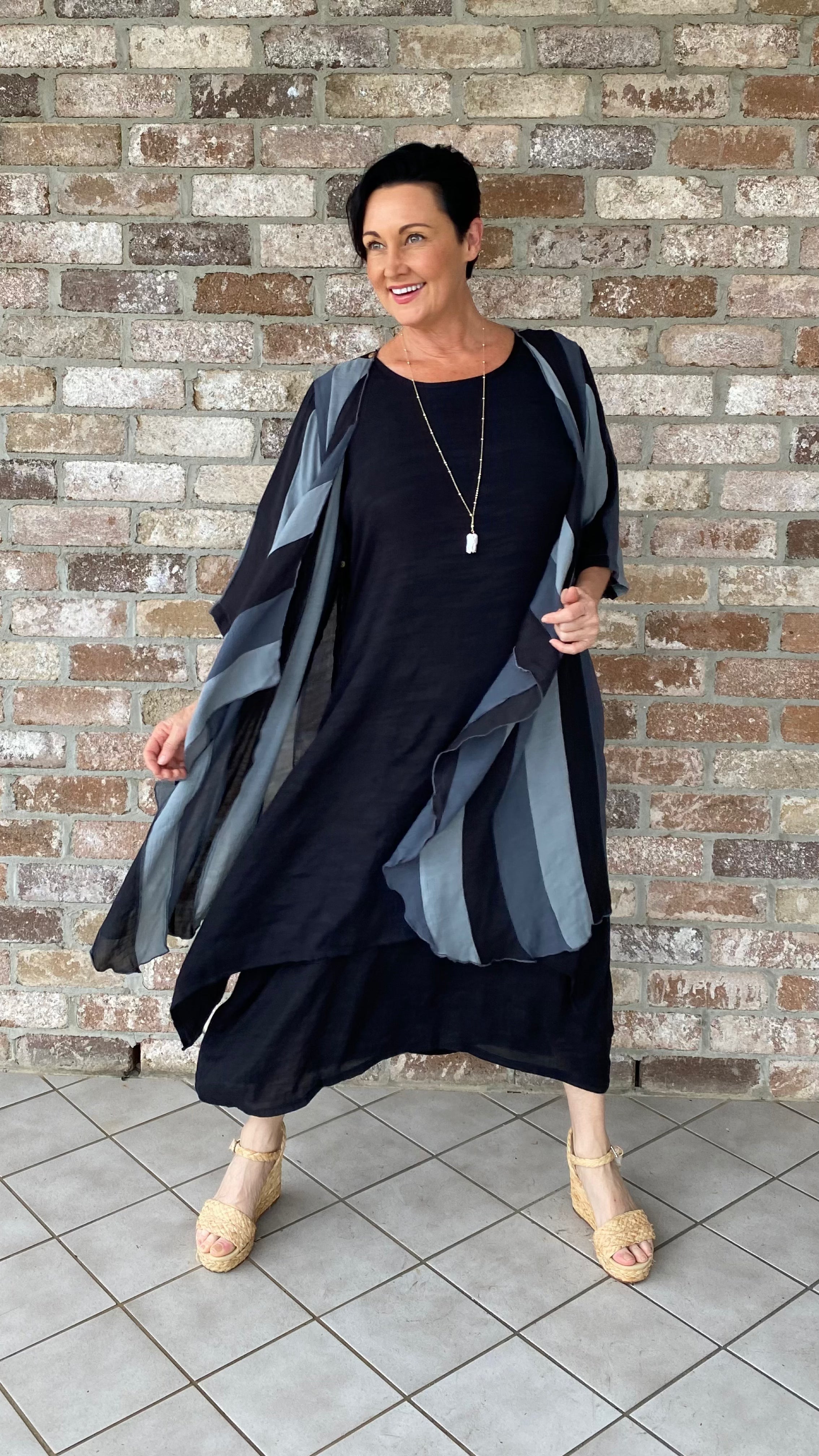 Katherine | Brigitte Classic Black Dress