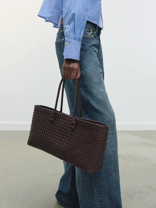 Lindsay | Woven Everyday Tote