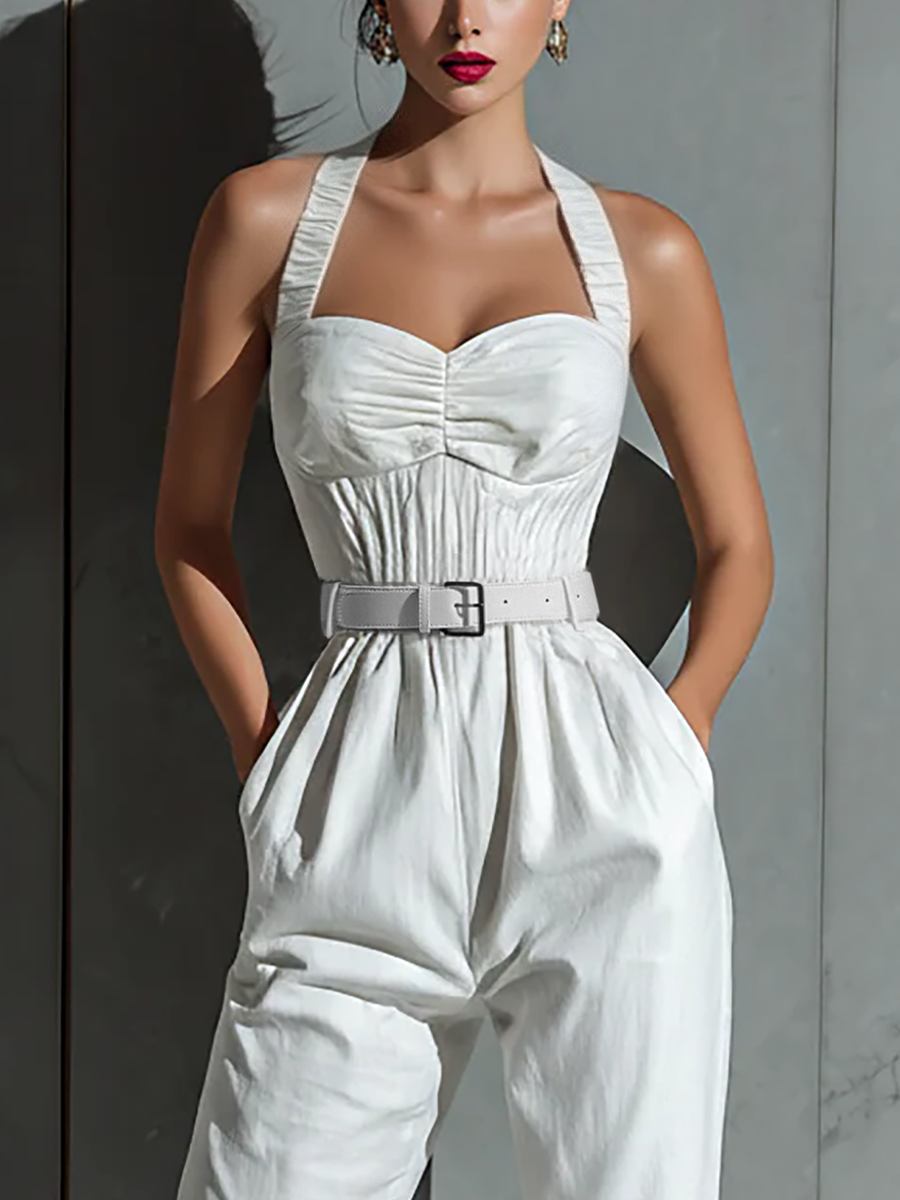 Laura | Ivory Cotton Linen Blend