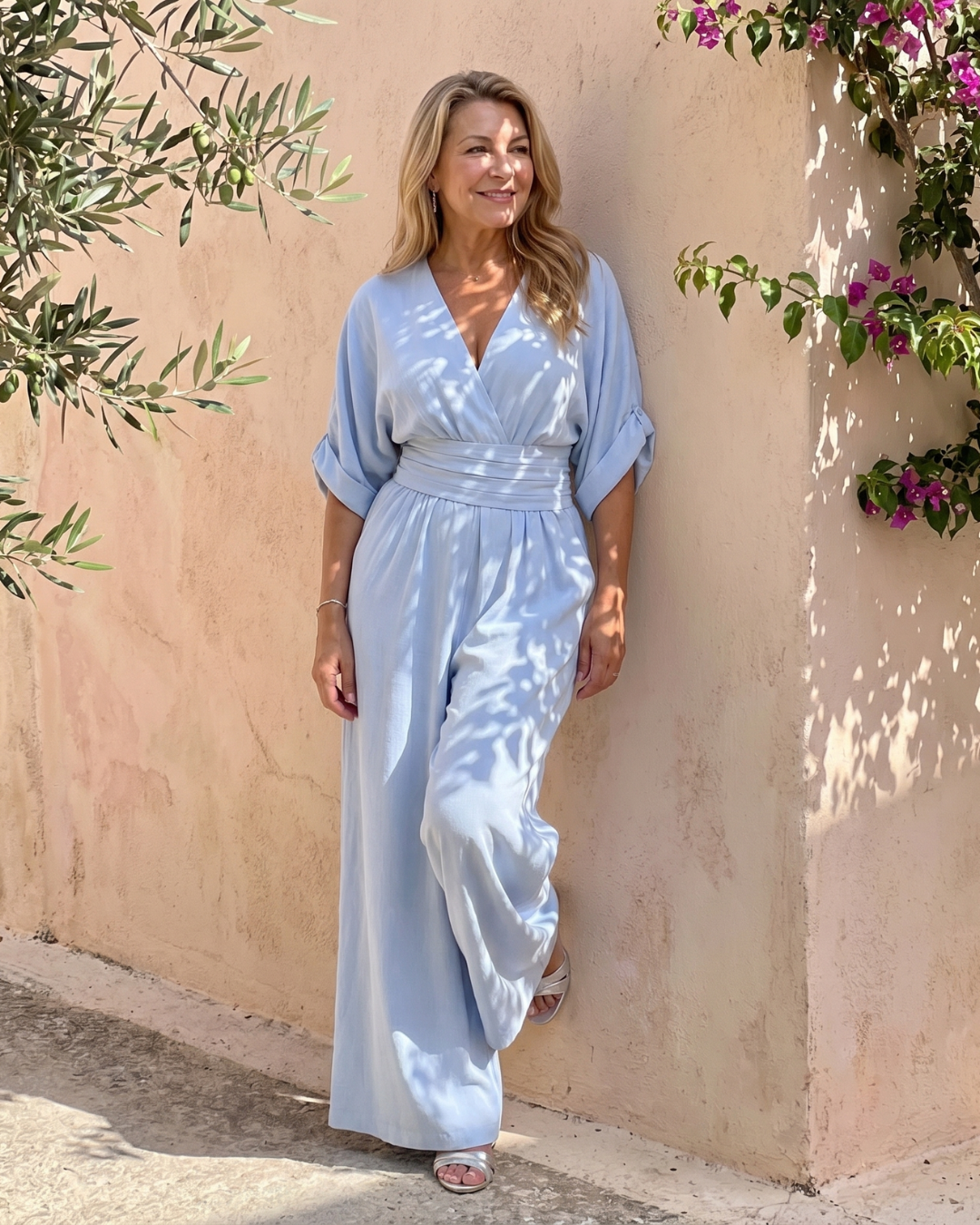 EMENE | Relaxed Wide-Leg Jumpsuit