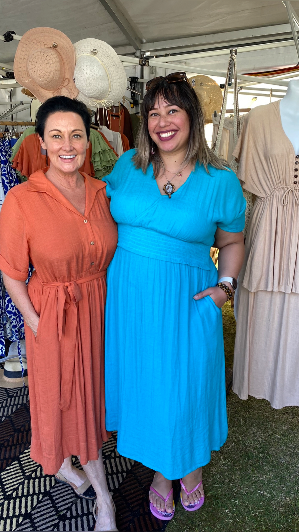 Rosalind | Poppy Slouchy Midi Dress