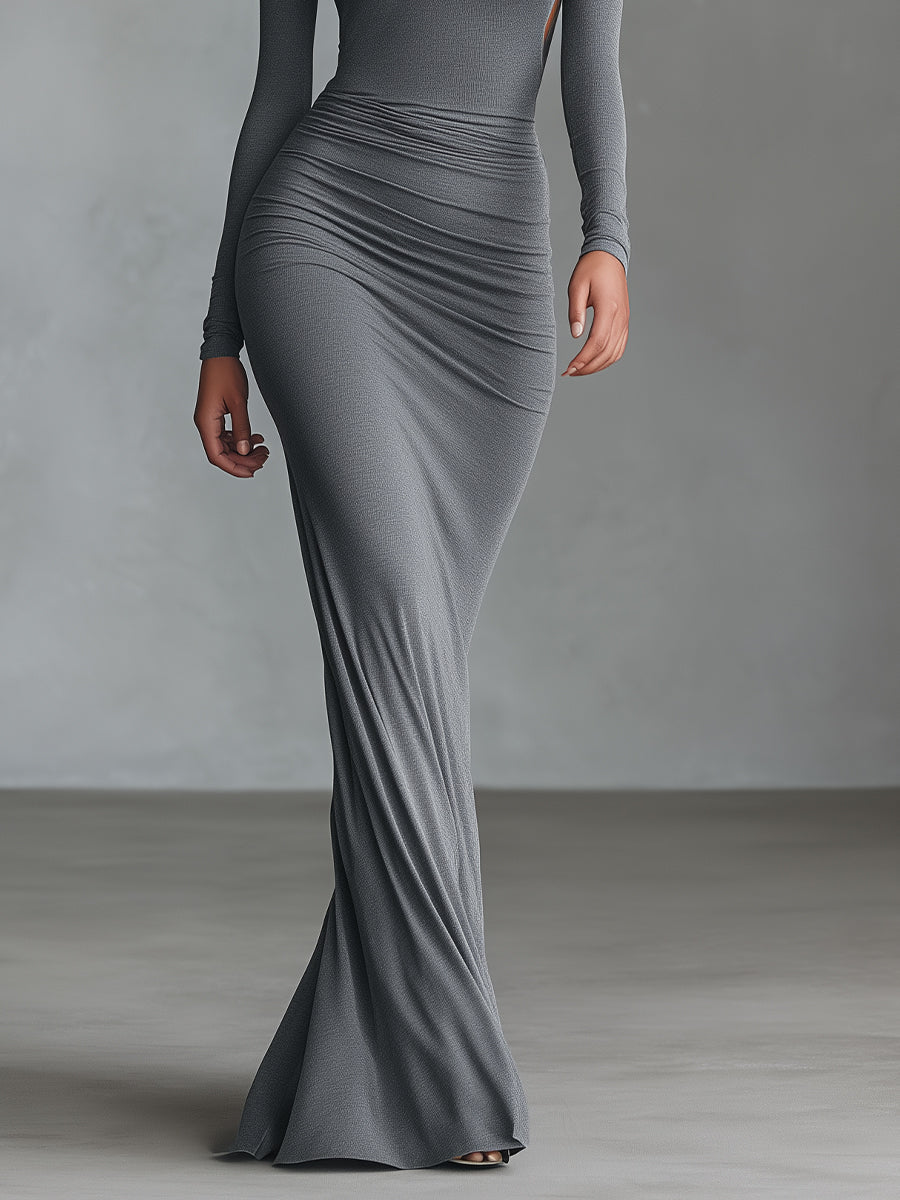 Alix | Grey Elegant Stretch