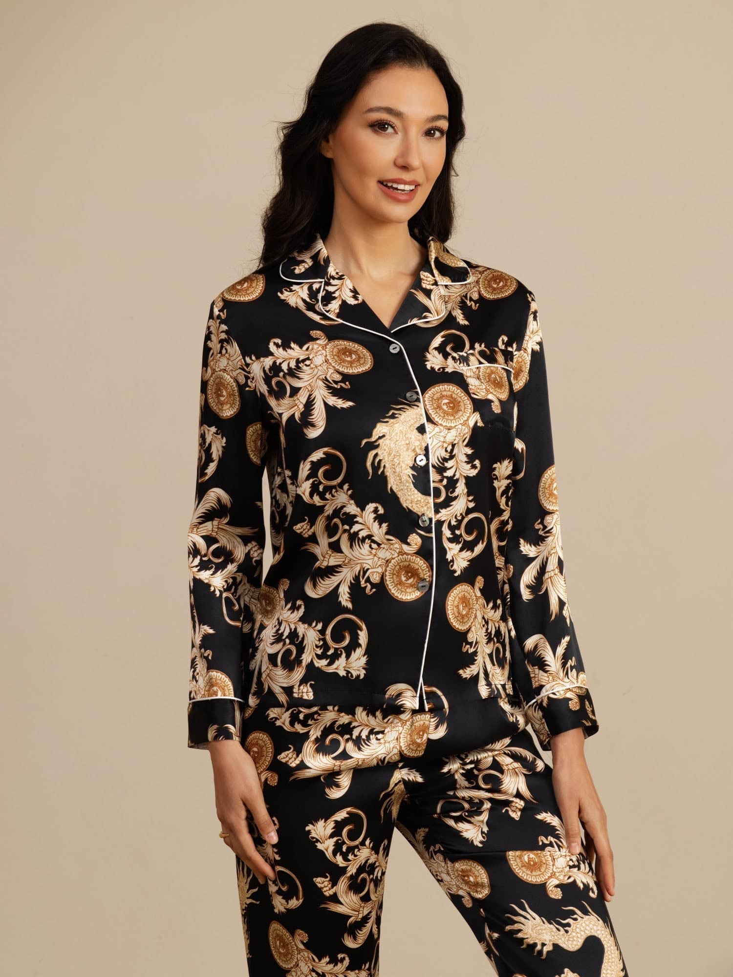 Ivy | Geometric Pyjama Set