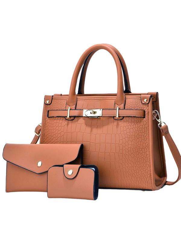 Alenor | Croc Embossed Crossbody Bag