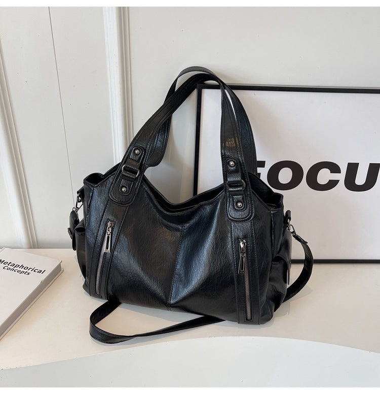 Noemie | Classic Leather Tote