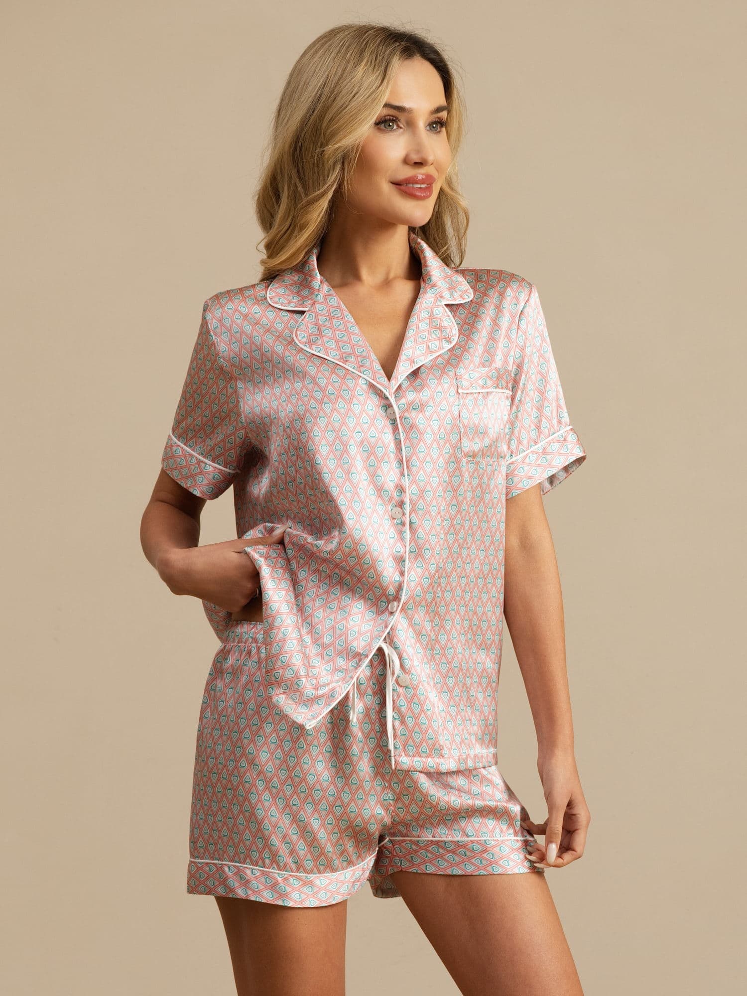 Clara | Embroidered Pyjama Set