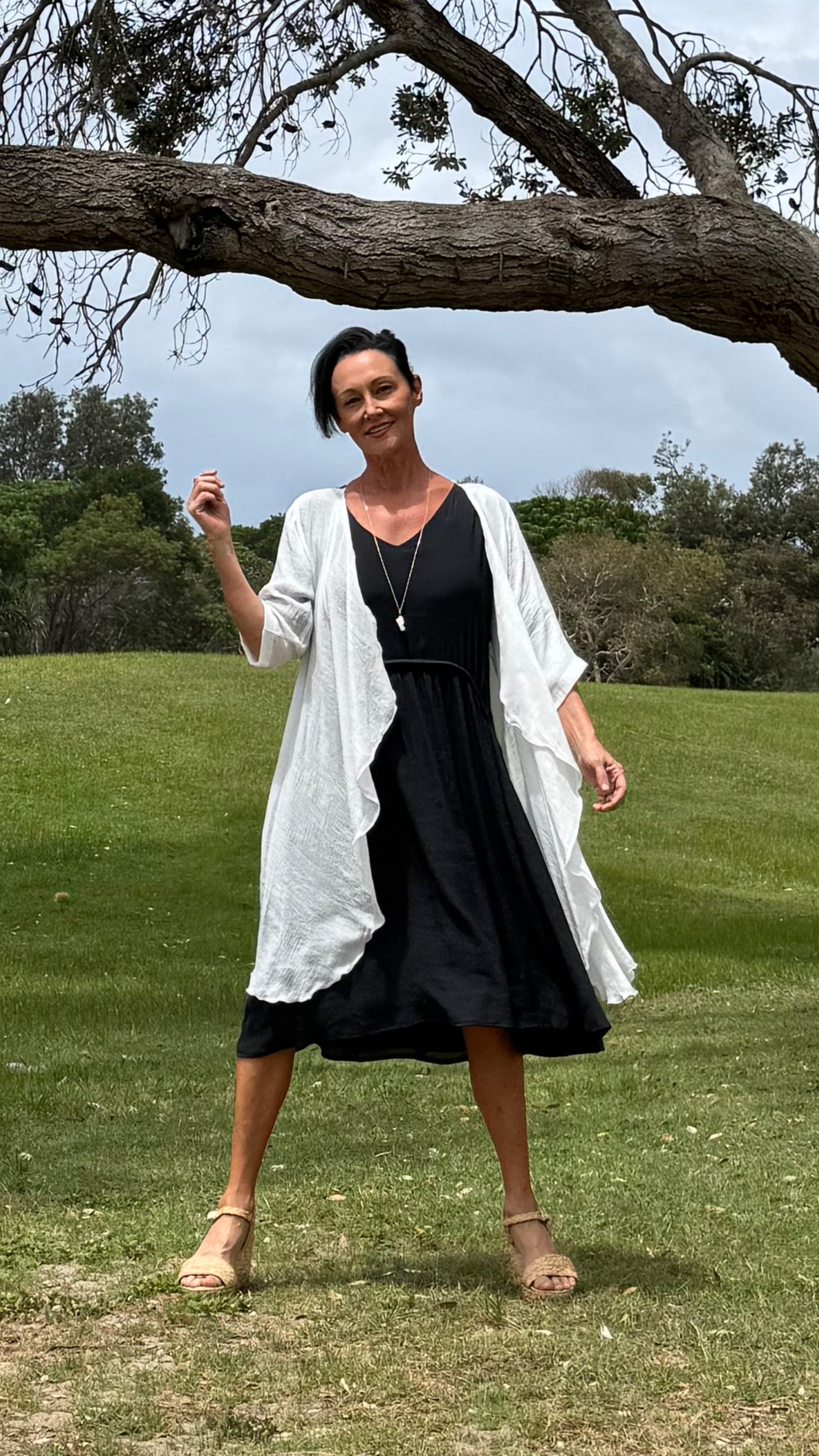 Abigail | Carol Bamboo Midi Dress