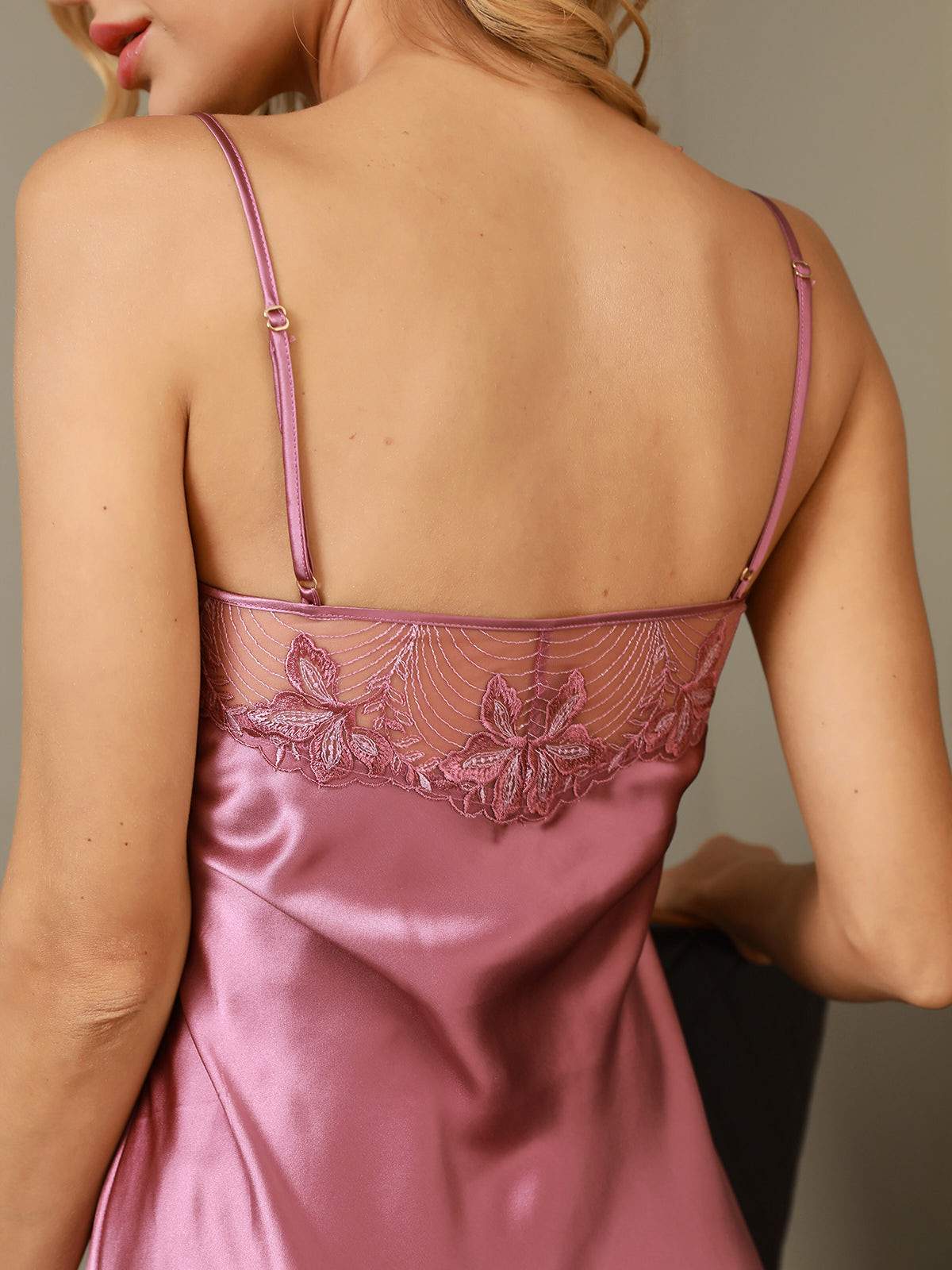 Fleur | Bespoke Lace Trim Nightgown