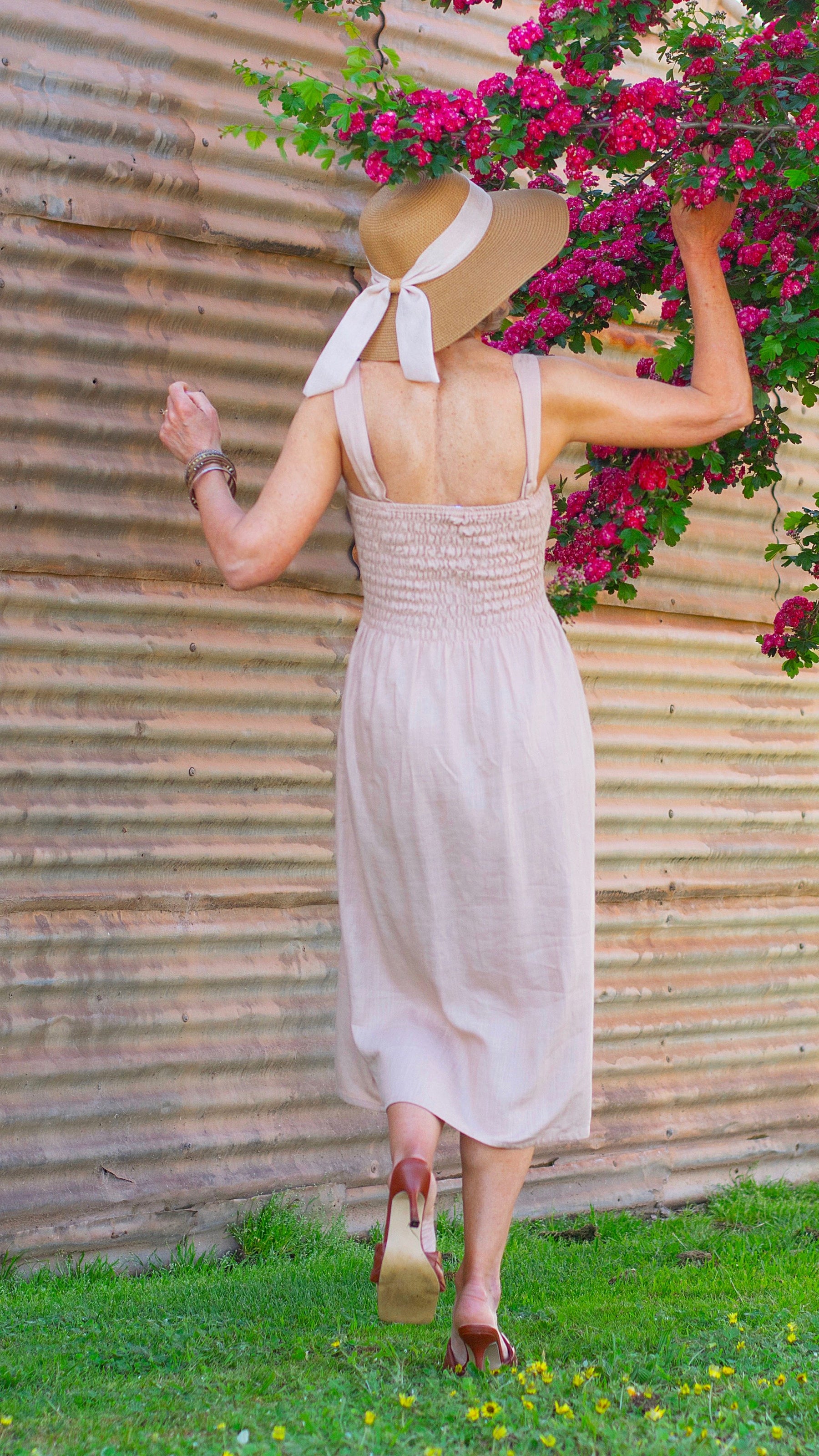 Blythe | Linen 2-in-1 Maxi Dress