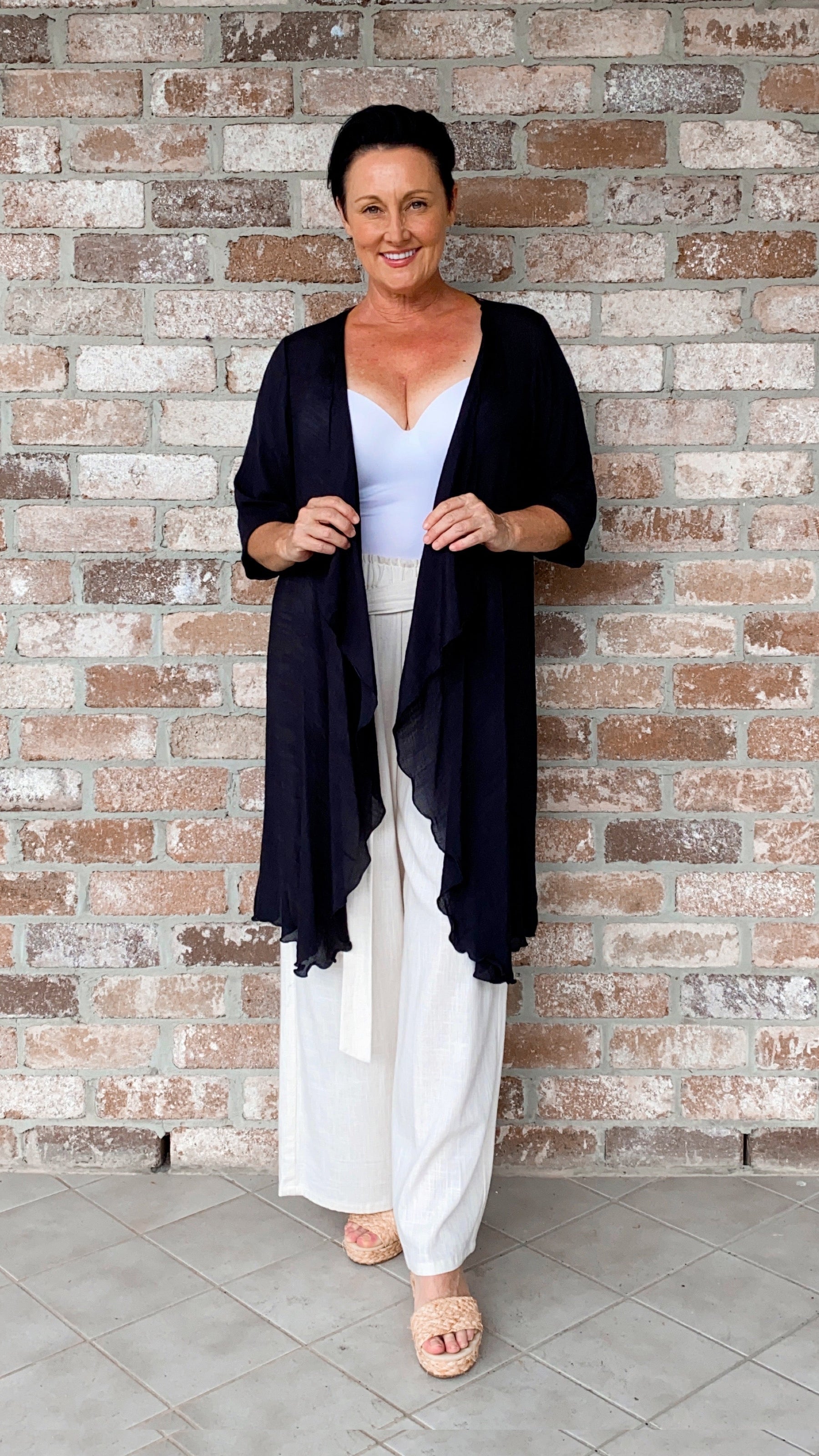 Elise | Infinity Jacket Classic Black