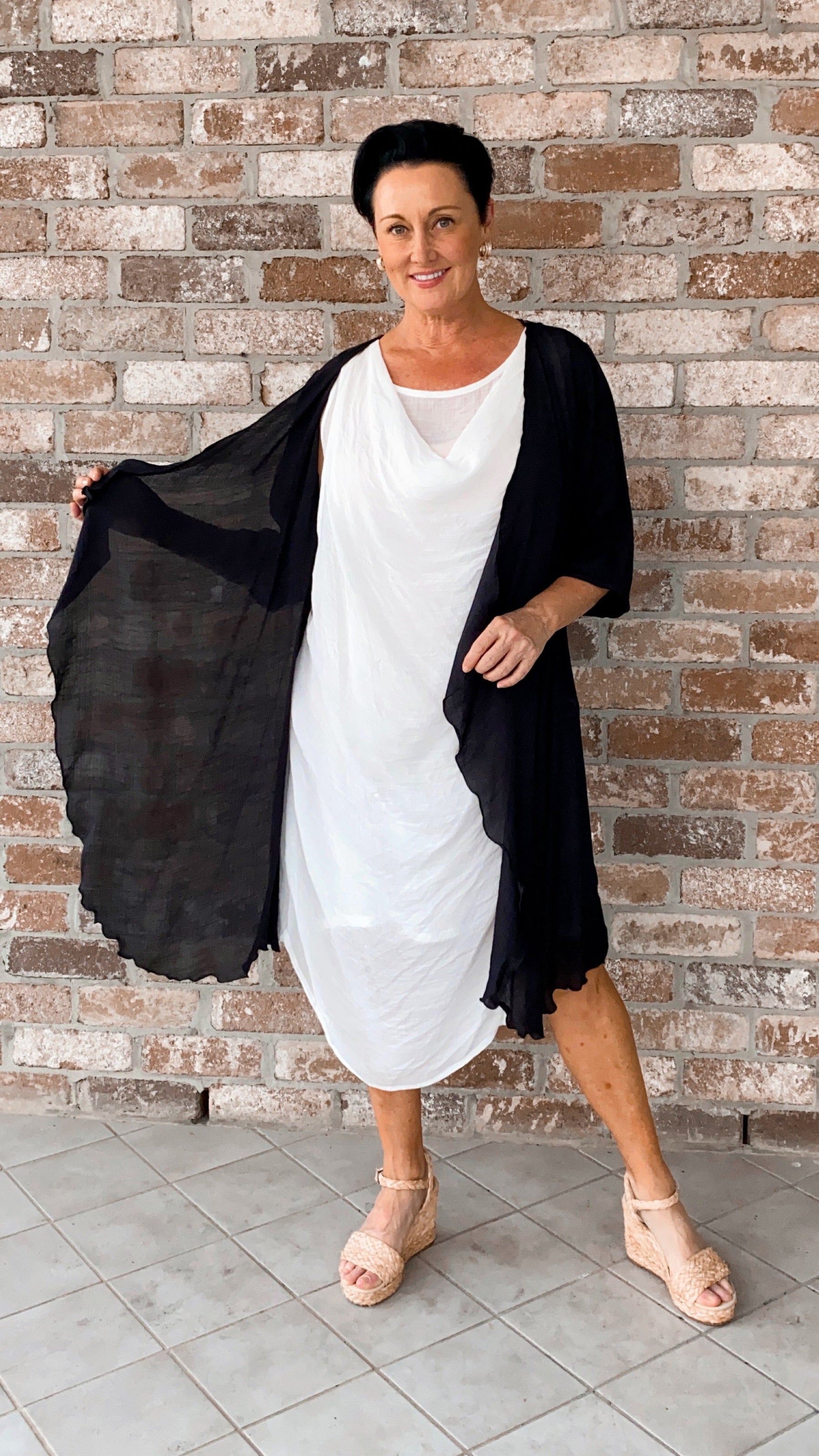 Luna | Athena Relaxed Midi Dress