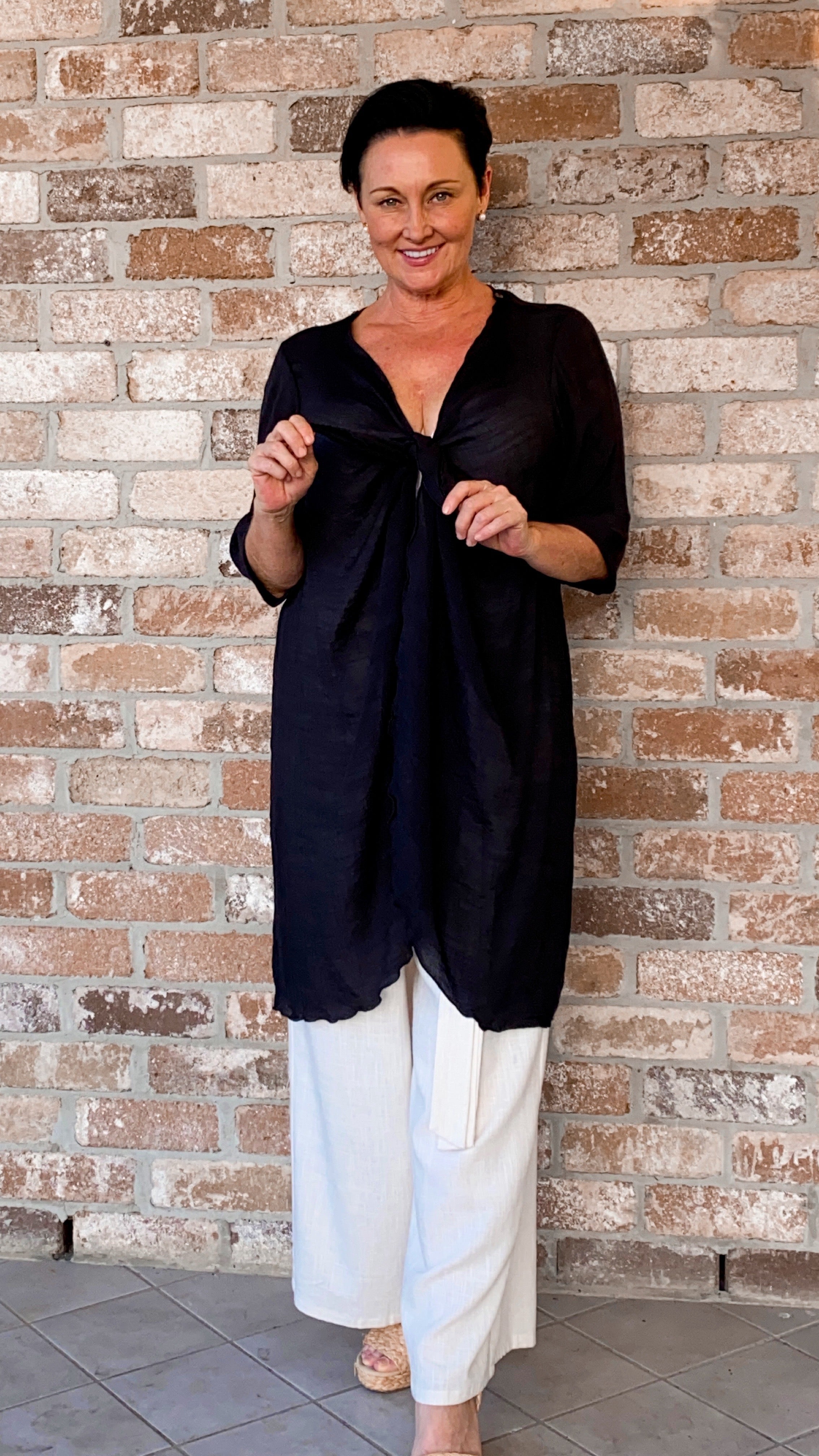 Elise | Infinity Jacket Classic Black