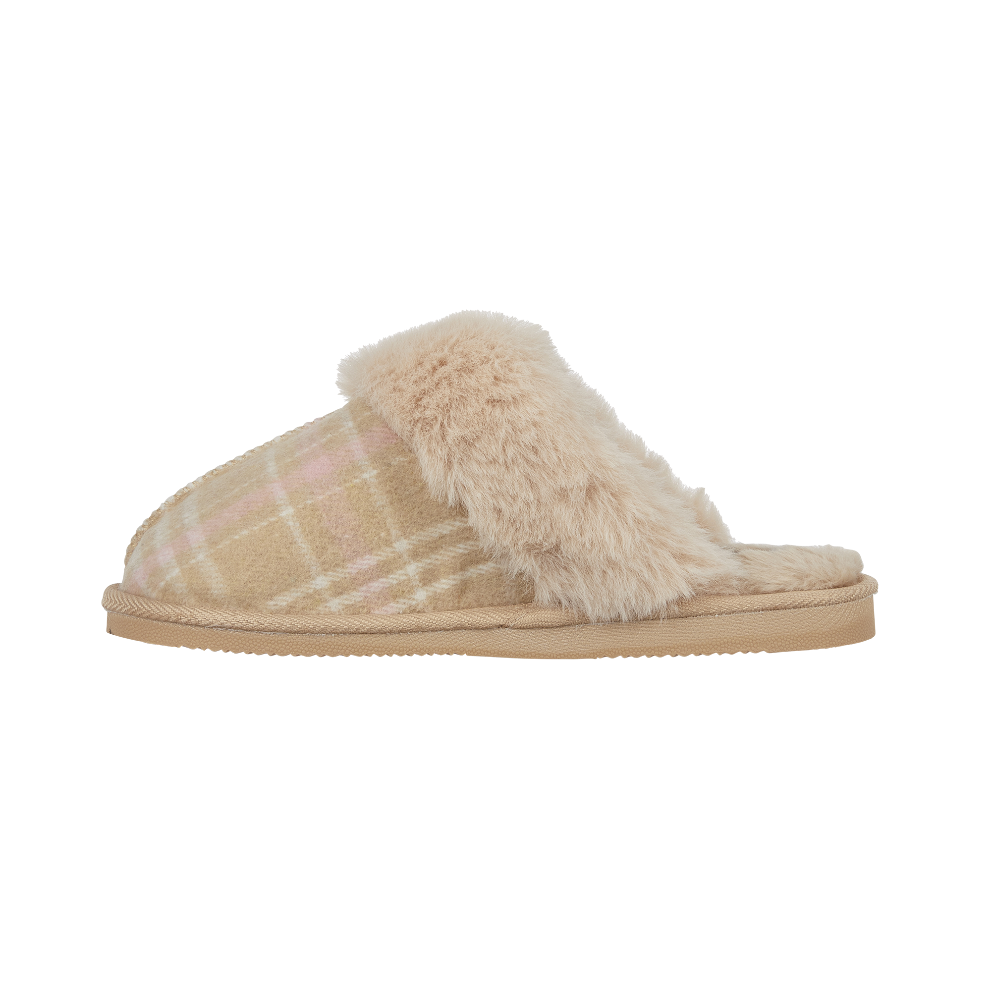 Wren | Tartan Mule Slippers