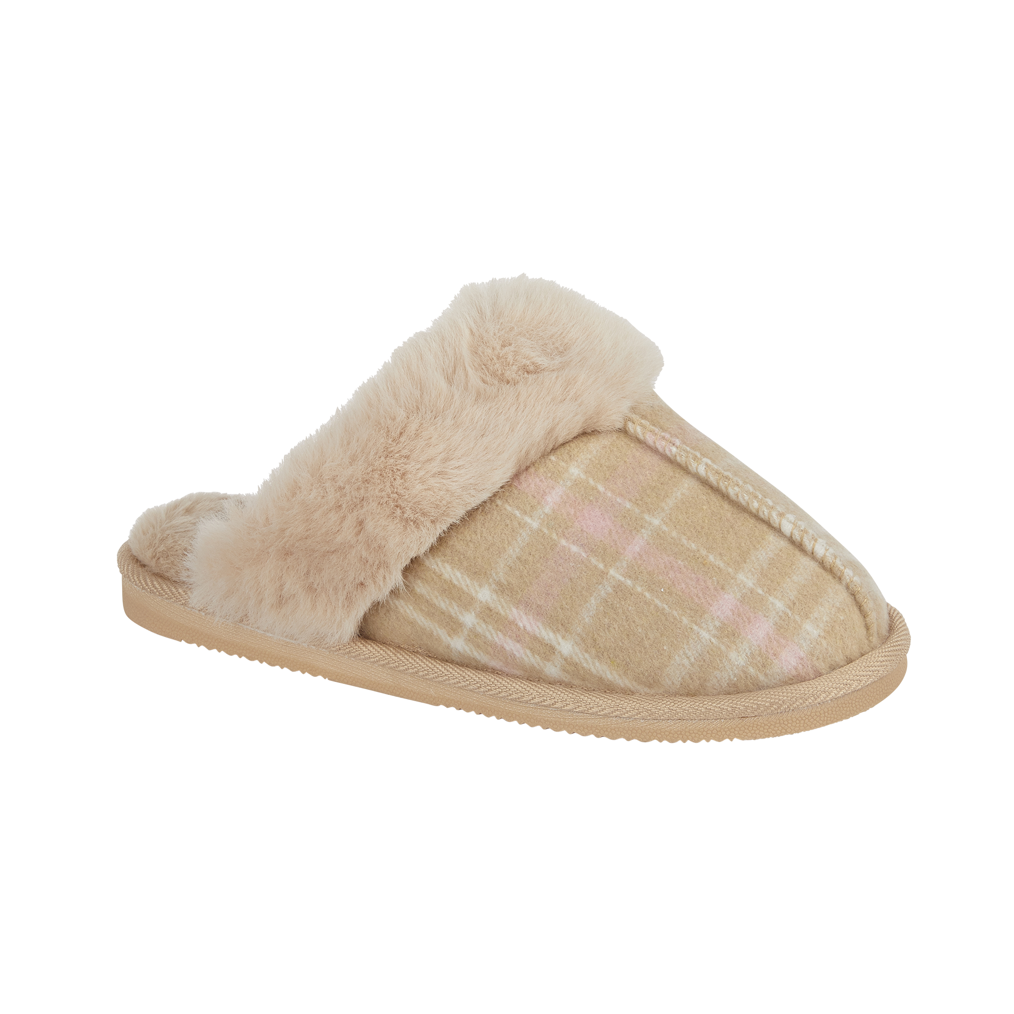 Wren | Tartan Mule Slippers