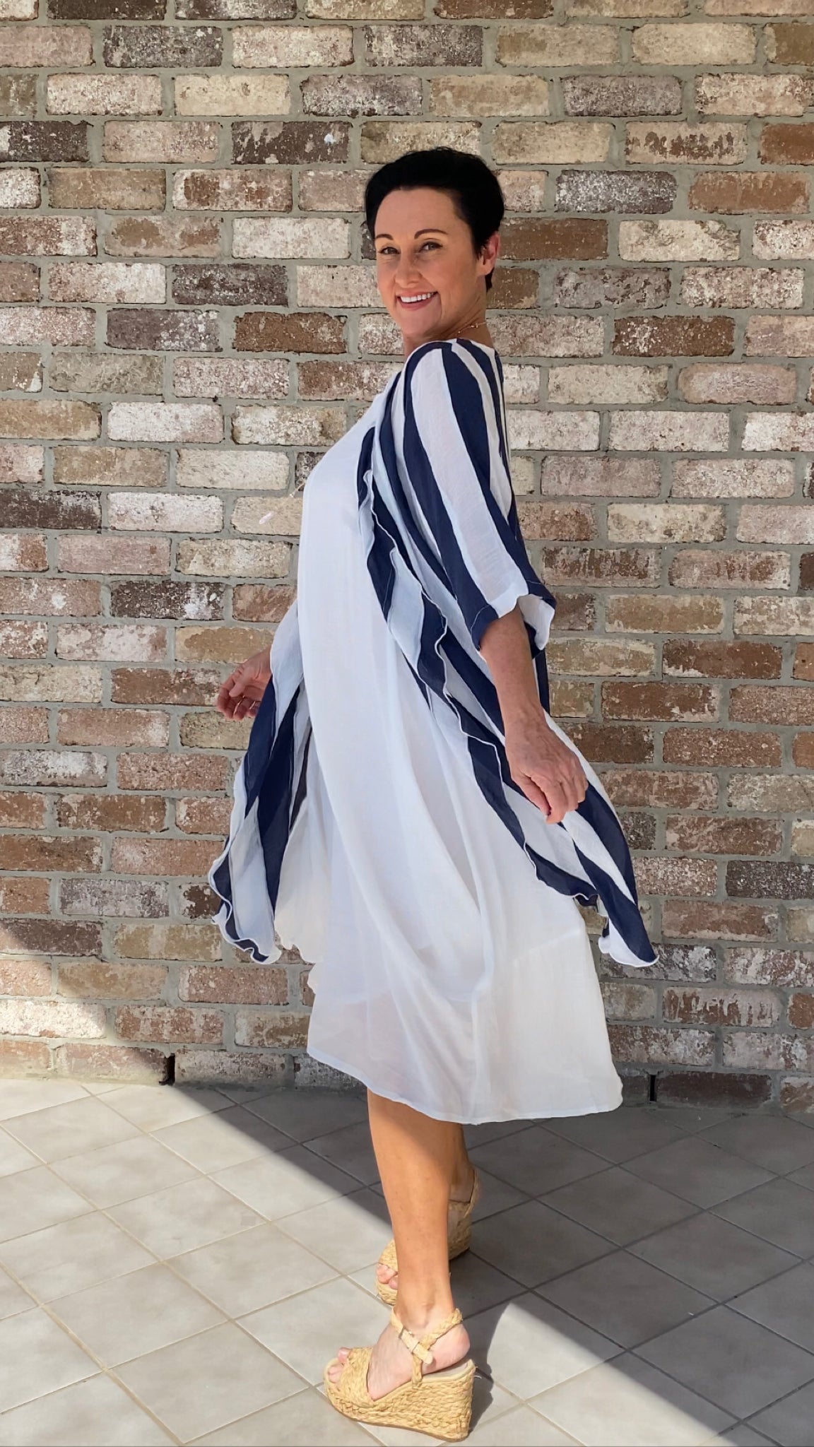 Dahlia | Paris Tie-Waist Dress