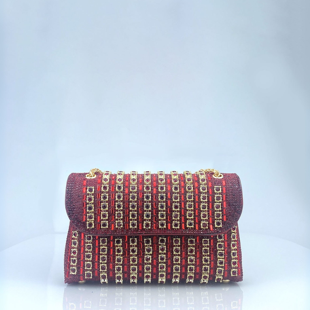 Laviera | Diamond Chain Shoulder Bag