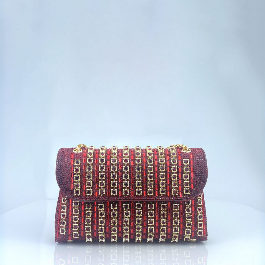 Laviera | Diamond Chain Shoulder Bag