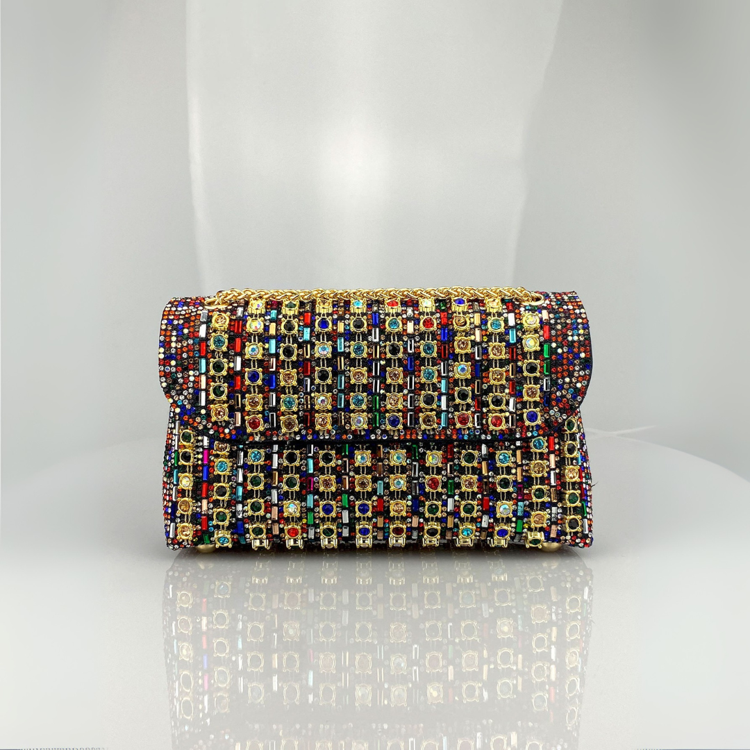 Laviera | Diamond Chain Shoulder Bag