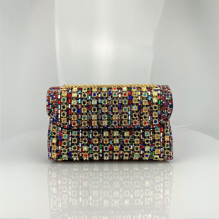 Laviera | Diamond Chain Shoulder Bag