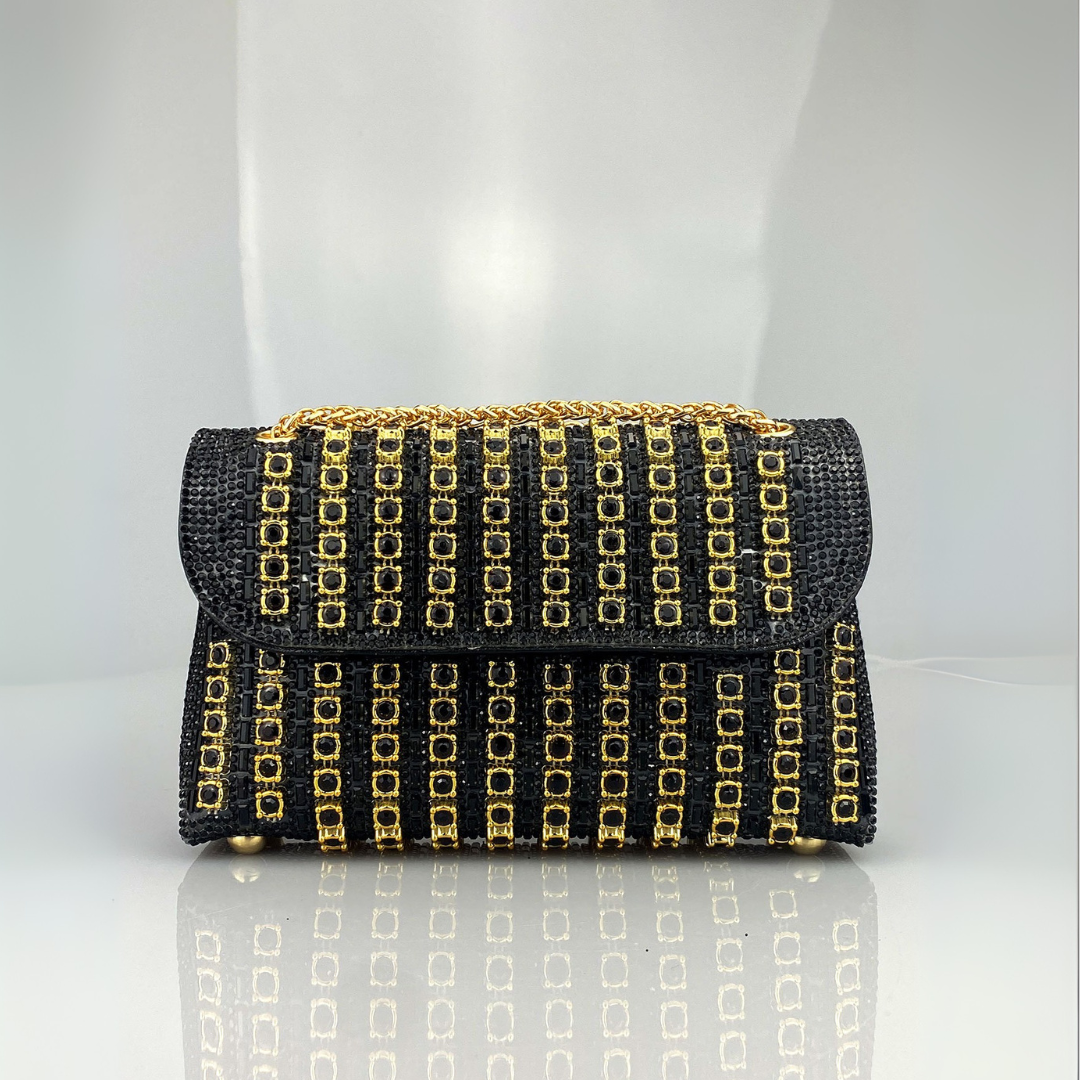 Laviera | Diamond Chain Shoulder Bag