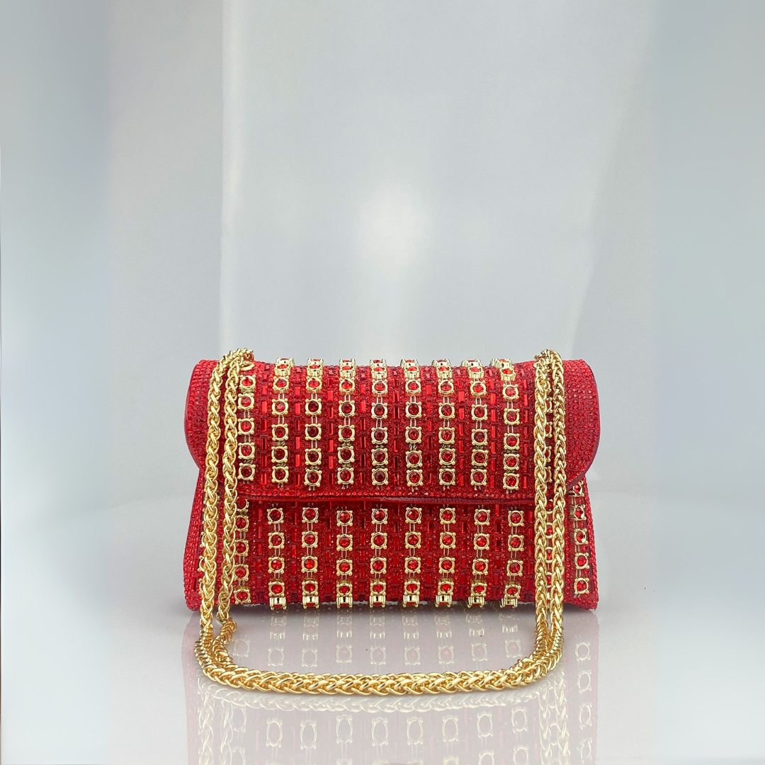 Laviera | Diamond Chain Shoulder Bag