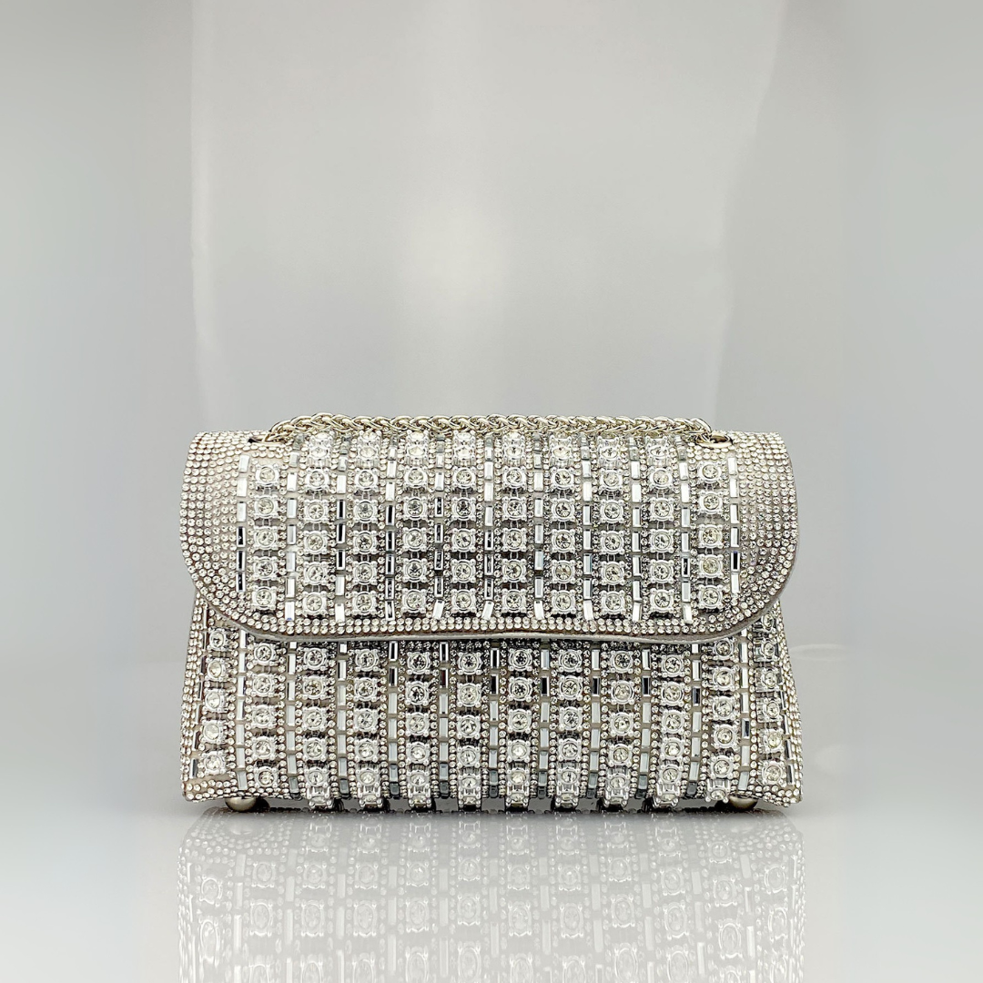 Laviera | Diamond Chain Shoulder Bag