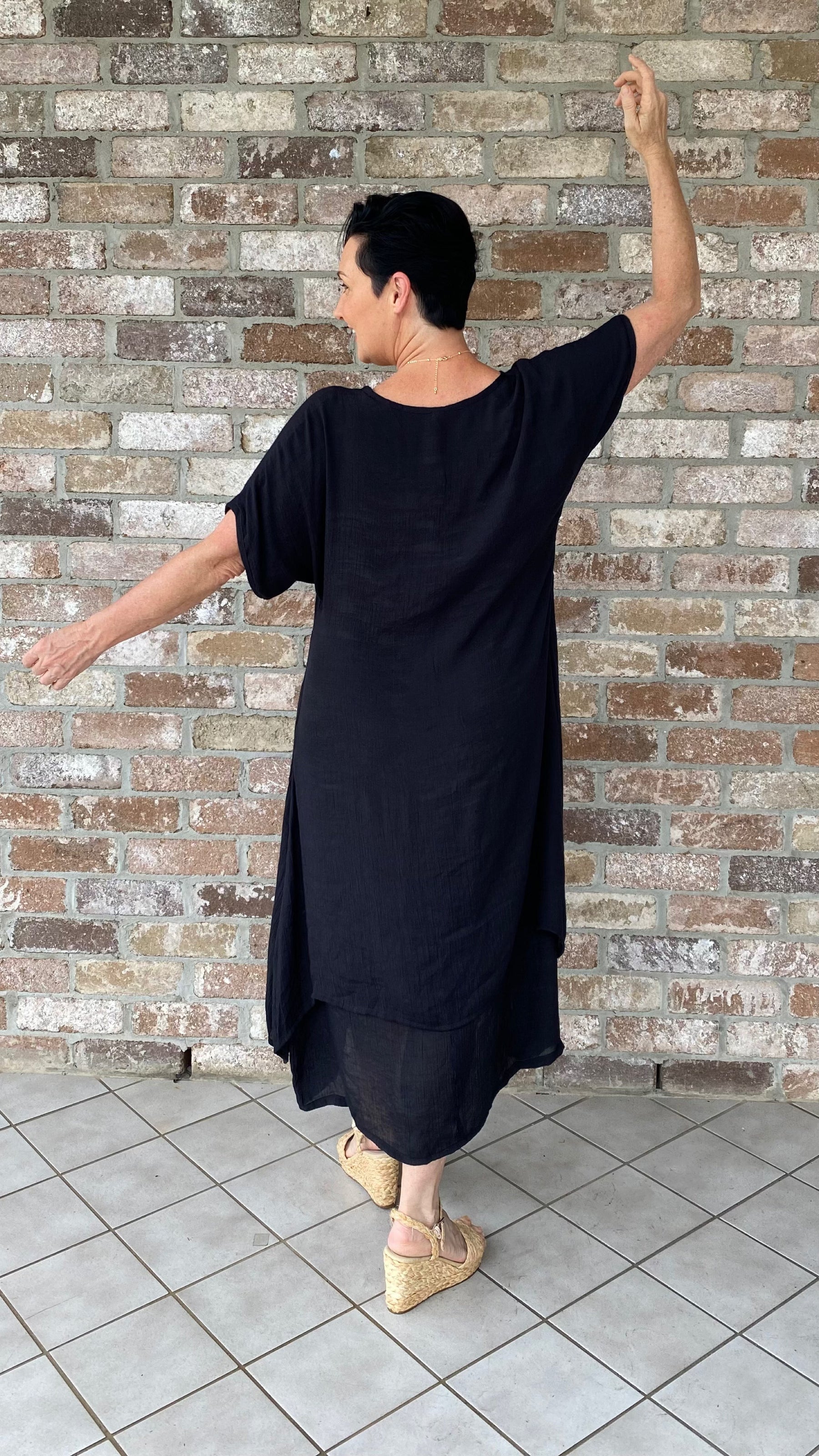 Katherine | Brigitte Classic Black Dress