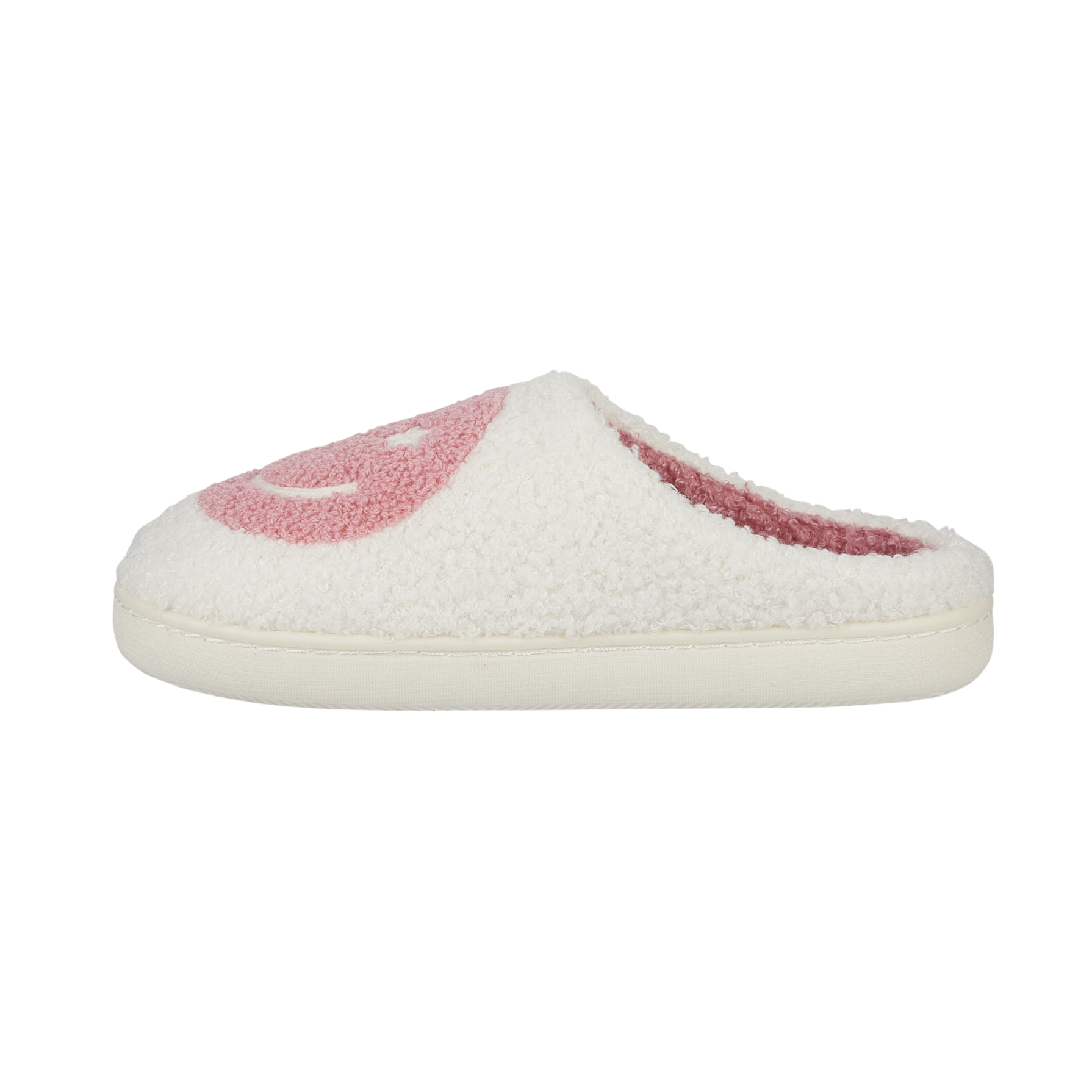 Aria | Cream Borg Mule Slippers