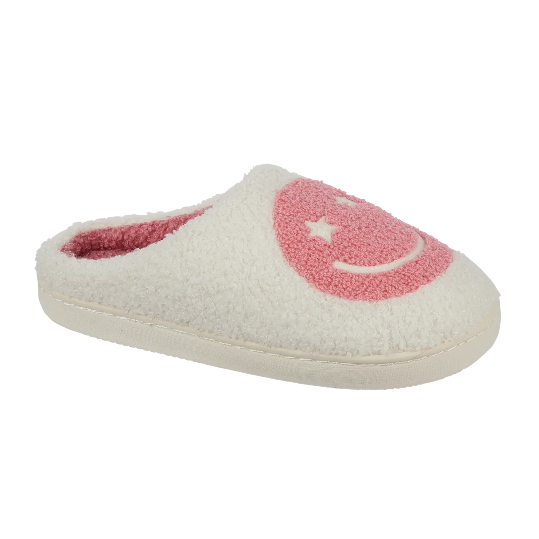 Aria | Cream Borg Mule Slippers