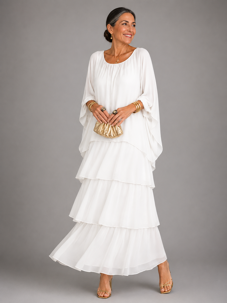 Voletta | Elegant Flowing Maxi Dress