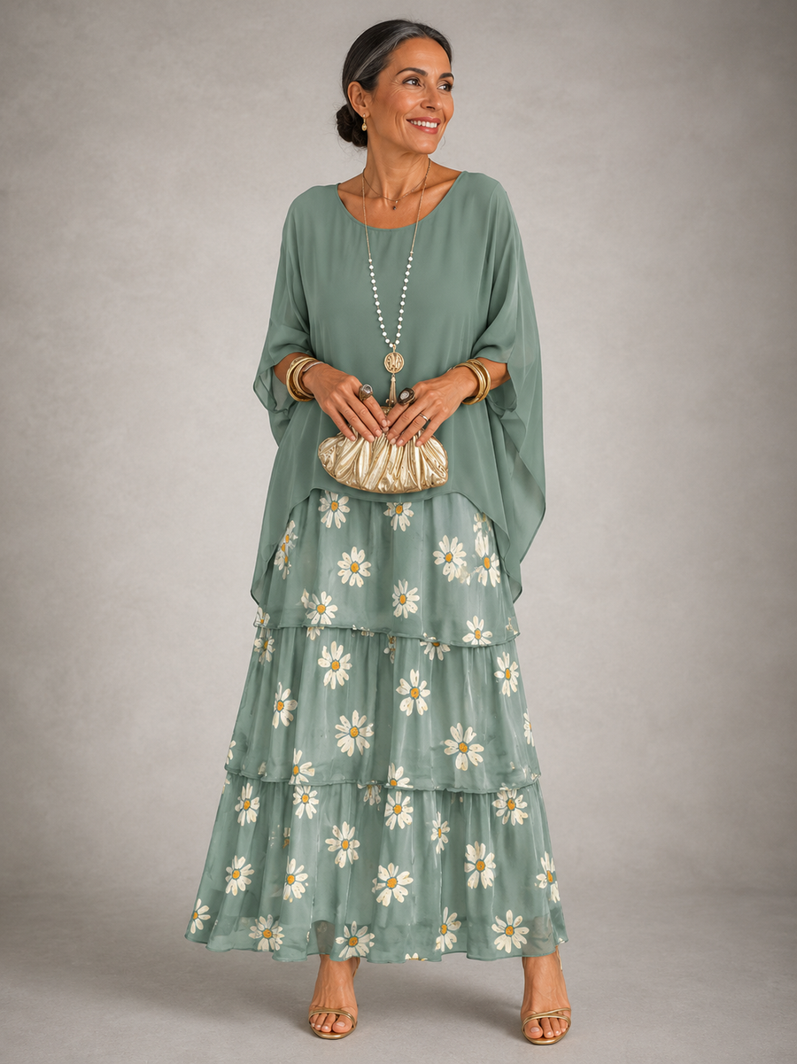 Brissa | Elegant Flowing Maxi Dress