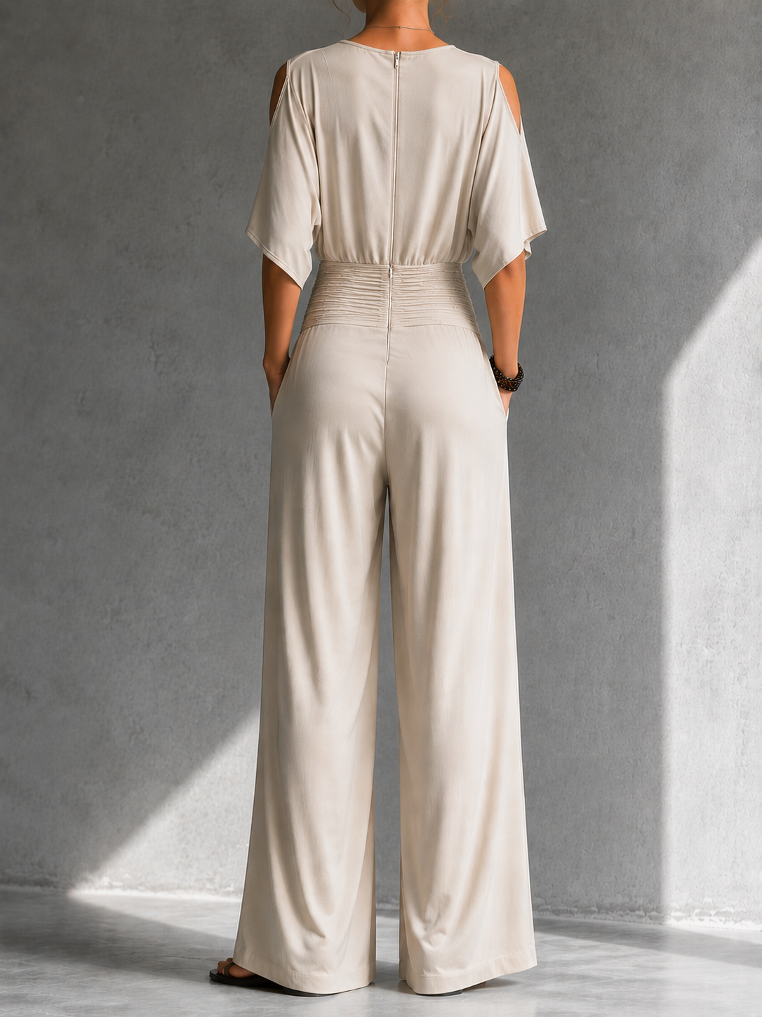 Rosemary™ - Wrap V-Neck Jumpsuit