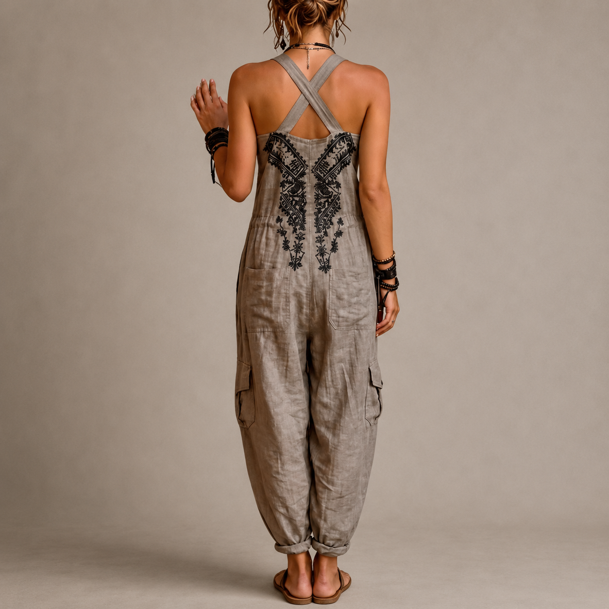 Astrid™ – Bohemian Embroidered Jumpsuit