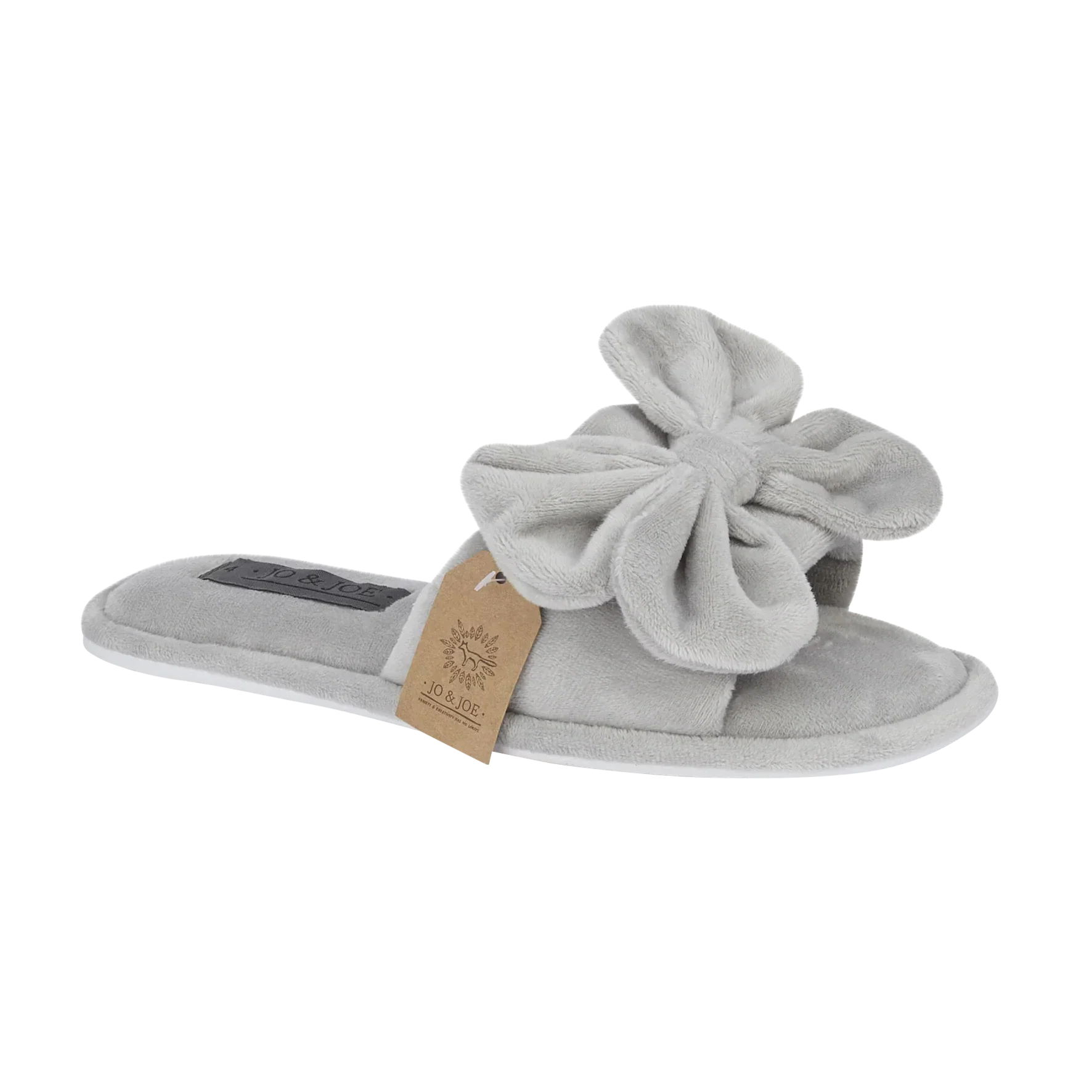 Marlee | Oversized Bow Open Toe Sliders